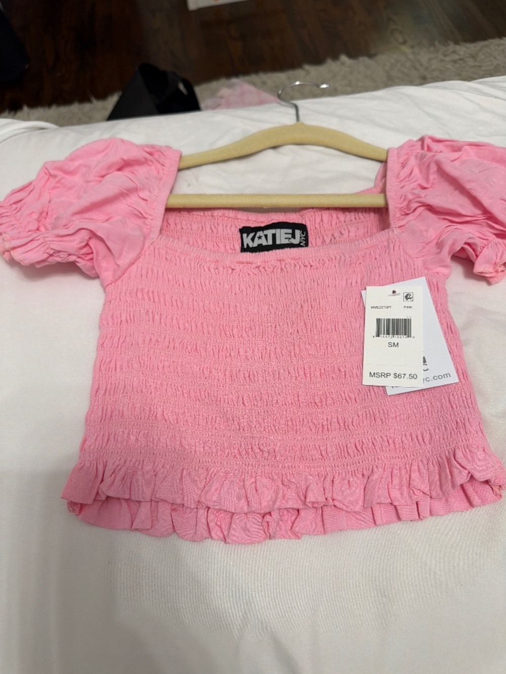 Katiej pink top small